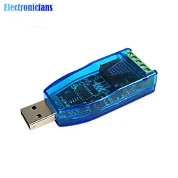 Isolated Industrial Grade USB to RS485 Communication Module 5V TVS Protection Short Circuit Protection Automatic Flow CH340E