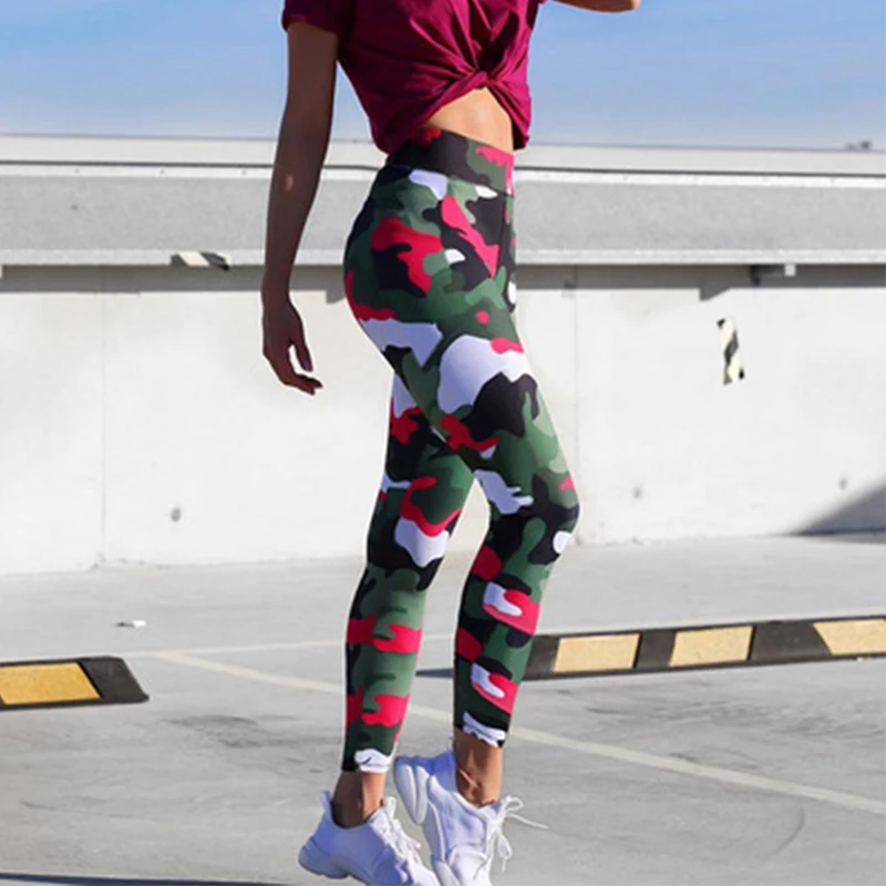 Women Digital Printing Leggings Workout Leggings High Waist Push Up Leggins Mujer Fitness Leggings Women's Yoga Pants Gym Tights