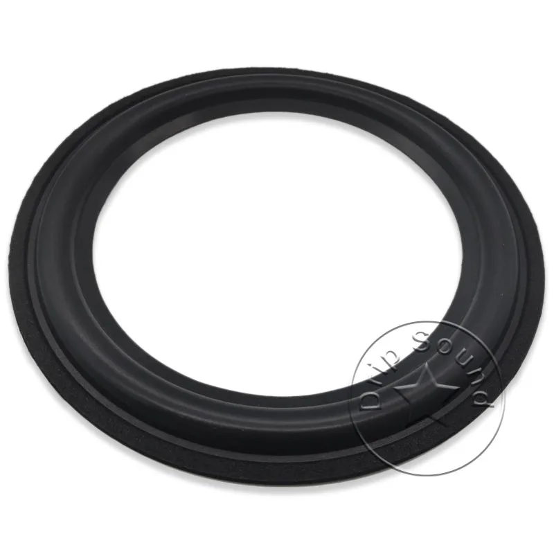 2 uds 8 "pulgadas altavoz de espuma borde doblado anillo altavoz Woofer reparación lateral envolvente círculo piezas de repuesto 193mm/7,59" # Negro