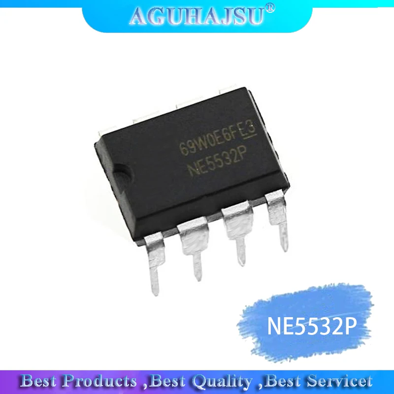 10PCS NE5532P DIP8 NE5532 DIP new Sound high performance frequency op amp / low noise