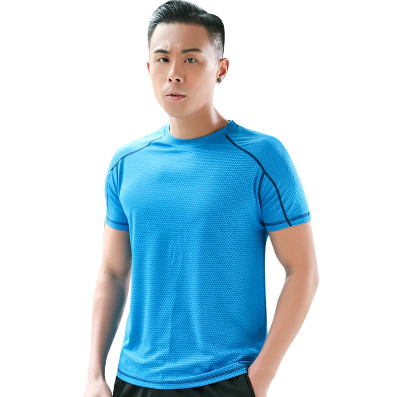 

Cinsy Mens 2022 High Quality Men T-shirts Super-dry Solid 2022 Sport Gym Top Plus Size Street-wear Style T-Shirts For Men