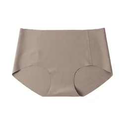 1Pc/2Pcs Seamless Panties Women Invisible Briefs Comfort Intimates Low Waist Underwear Female Lingerie Ice Silk Underpants