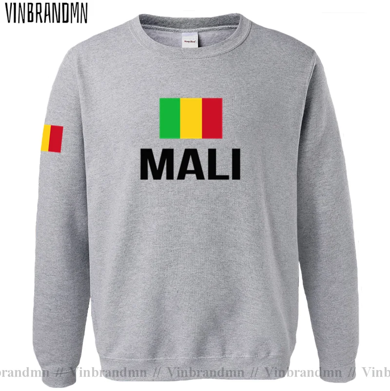 Sudadera con capucha de la República de Mali para hombre, ropa de calle de hip hop, chándal de fútbol nacional, país deportivo, MLI, Malian