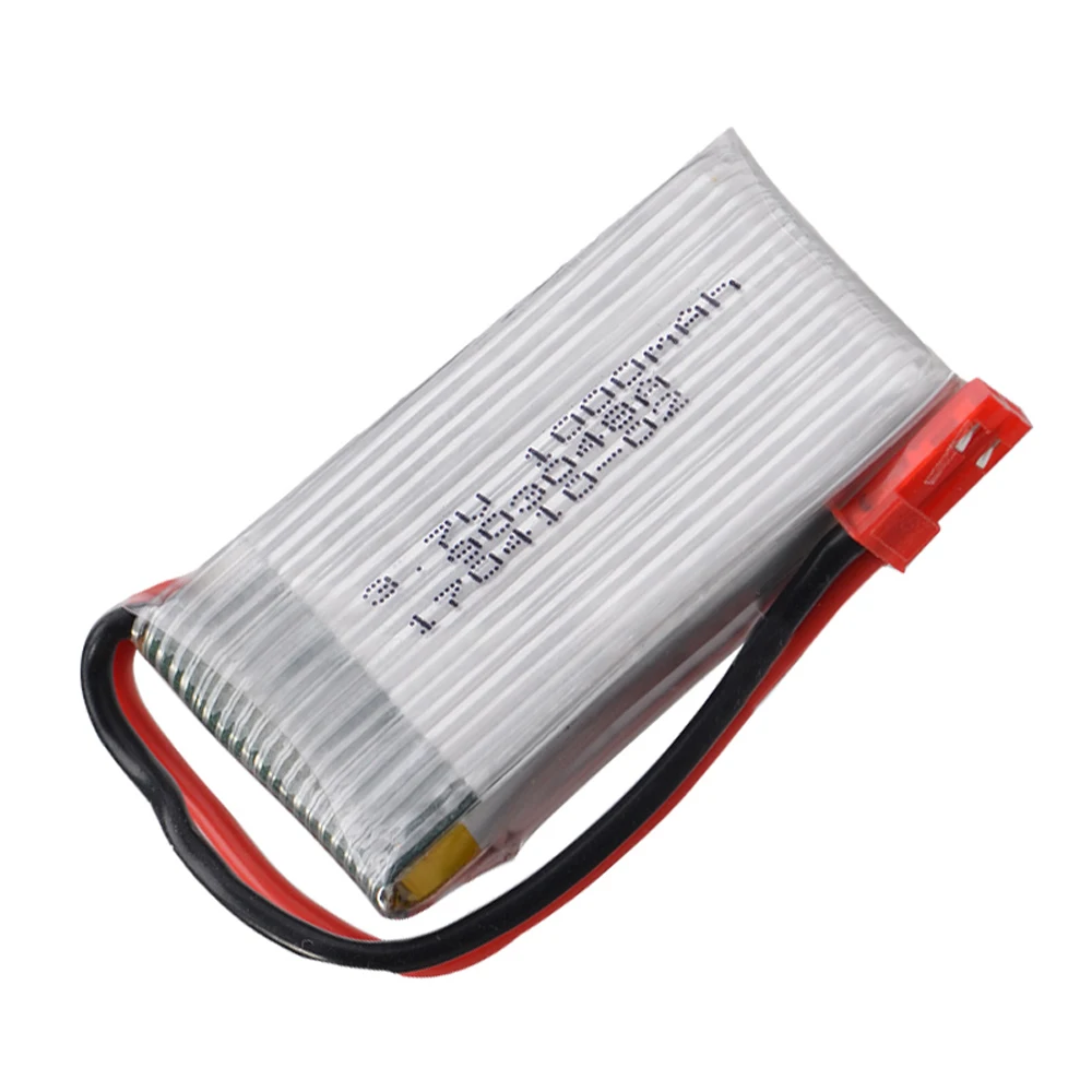 3 sztuk/partia RC Dron baterii 3.7V 1000mAh 25c Lipo baterii SM / JST wtyczka dla T04 T05 T25 M03 RC Quadcopter Drone części zamienne