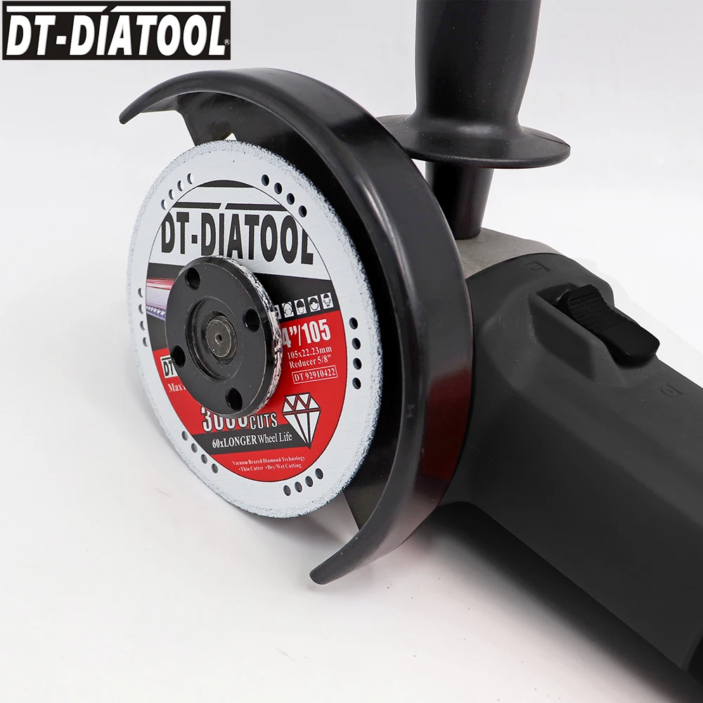 DT-DIATOOL-Diamond Saw Blade Metal Cutting Iron  Wheel, Cut Off Wheel for Steel Tube Rebar, Dia105, 115, 125, 180, 230mm, 1Pc