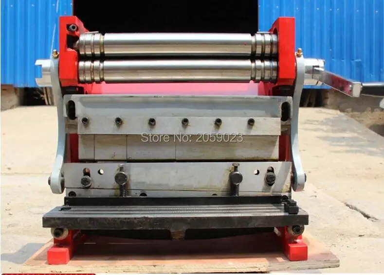 HSBR-305 Manual Sheet / Plate Rolling Machine Board Shearing Machine Iron Aluminum Plate Bending Machine Three-in-one Tools