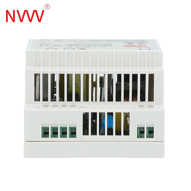 NVVV DR Series Din Rail Switching Power Supply 12V 24V Power Supply 48V 30-480W 110/220v AC To DC Voltage Stabilizer Transformer