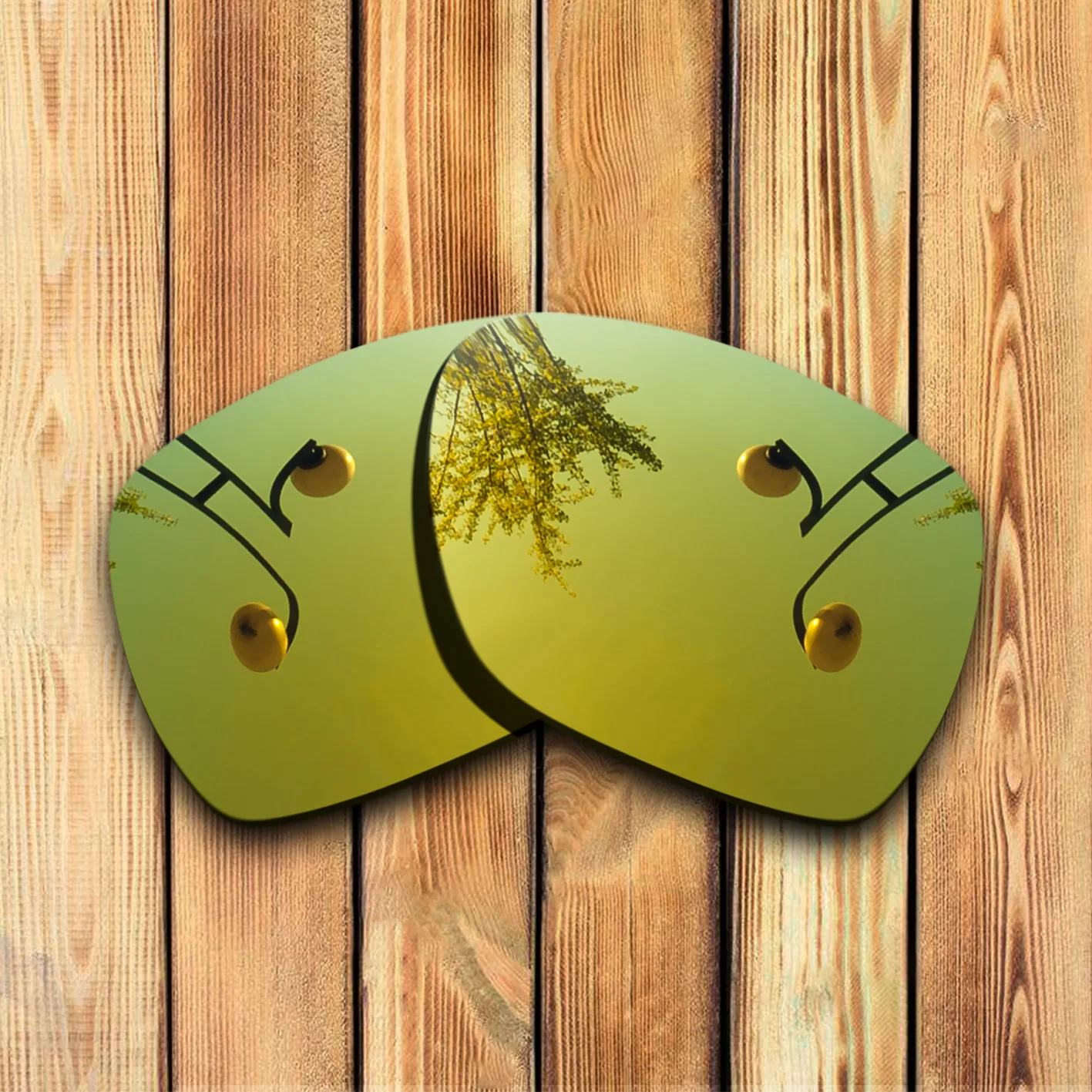 

100% Precisely Cut Polarized Replacement Lenses for Dispatch 1 Sunglasses Yellow Mirrored Coating Color- Choices