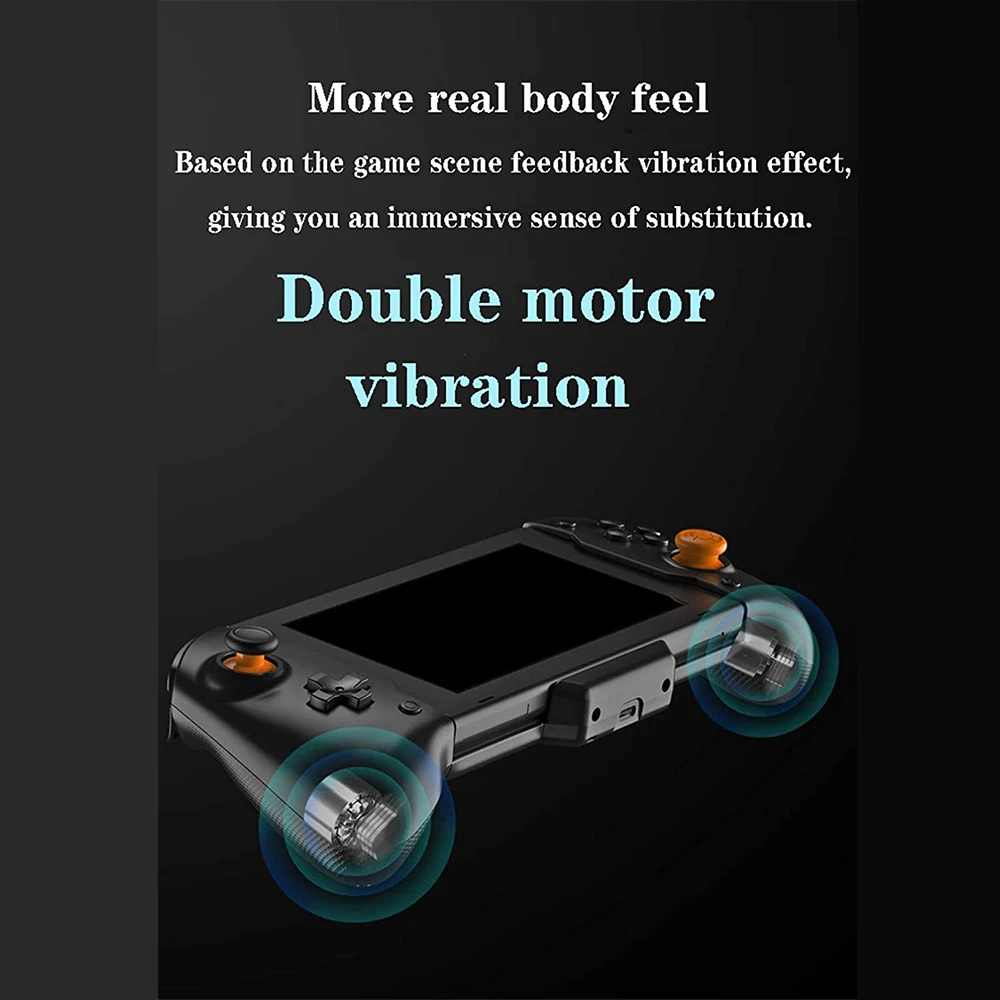 For Nintendo Switch Handheld Controller Grip Console Gamepad Double Motor Vibration Built-in 6-Axis Gyro Sweat-Proof Design