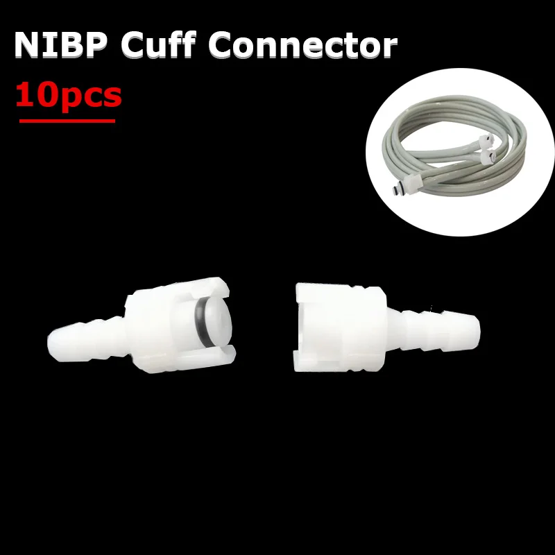 Универсальная манжета для измерения артериального давления NIBP, воздушный шланг, быстрый разъем для Welch Allyn/Marquette/Datex-Ohmeda/Nihon Kohden Lock Plug