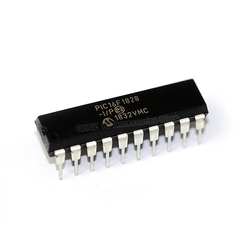 

10pcs PIC16F1828-I/P PIC16F1828 16F1828 DIP-20 New and Original Integrated circuit IC chip Microcontroller Chip MCU In Stock