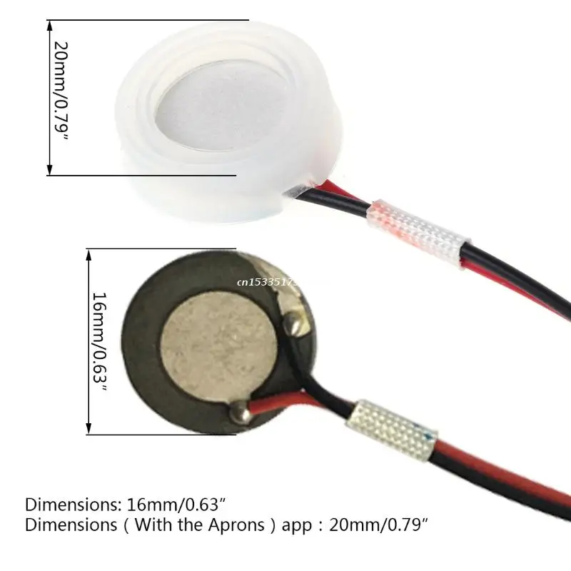 D16mm 1.7MHZ Siêu Âm Phun Sương Tạo Atomizing Đầu Dò Gốm Máy Phun Sương Tạo Độ Ẩm Trang Sức Giọt