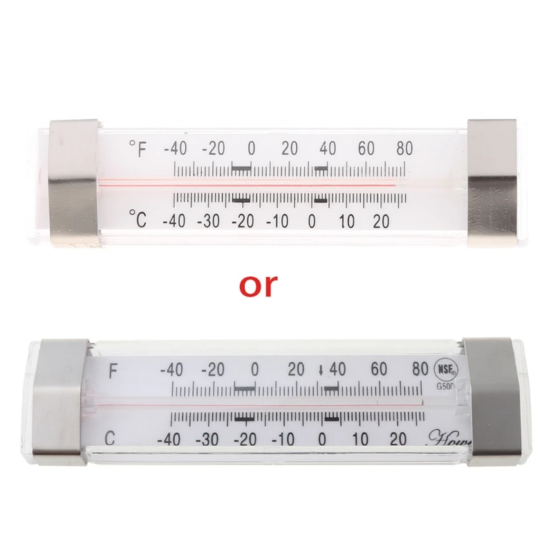 Thermomètre numérique de réfrigérateur LCD-40C à 27C, réfrigérateur-congélateur avec aimant de support réglable-40F à 80F