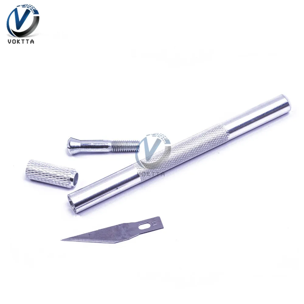 Taglierina antiscivolo incisione coltelli artigianali taglierina in acciaio inossidabile incisione fai da te Hobby scultura PCB riparazione coltello utensili a mano