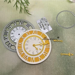 Clock circle frame Metal Cutting Dies Stencils Die Cut for DIY Scrapbooking Album Paper Card Embossing