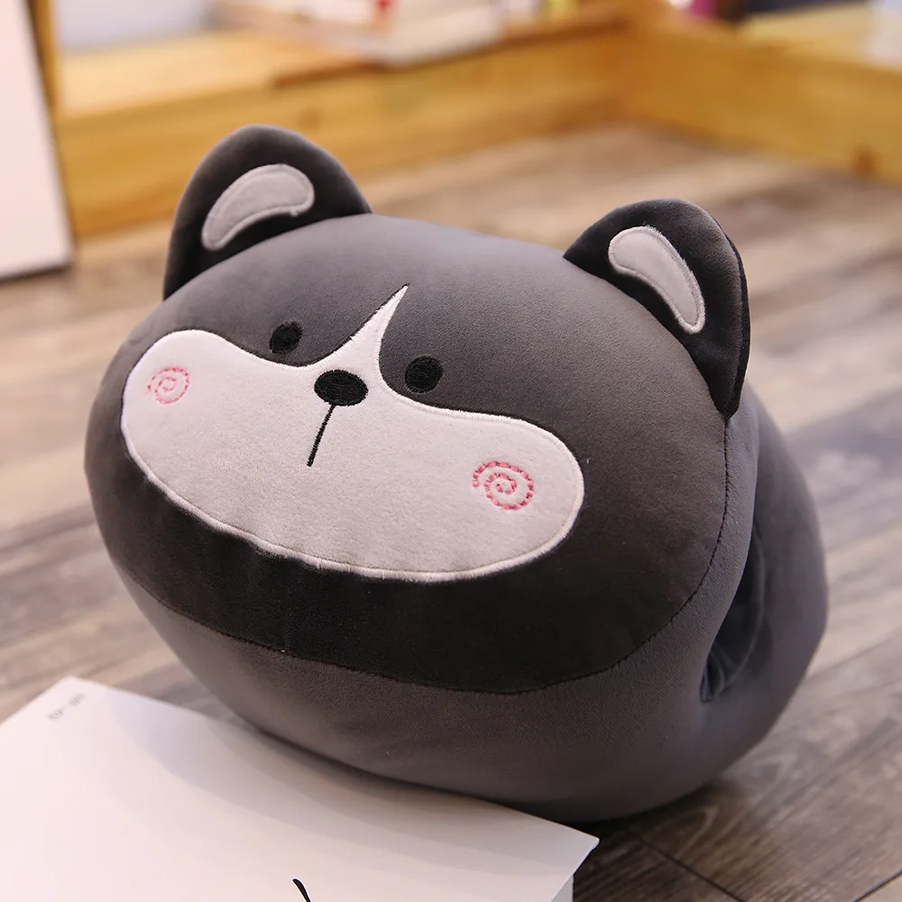 Cute Cartoon Hand Warmer Office Nap Pillow Chair Cushion Winter Plush Hand Rest Pillow Fancy Gift For Children & Girlfriend