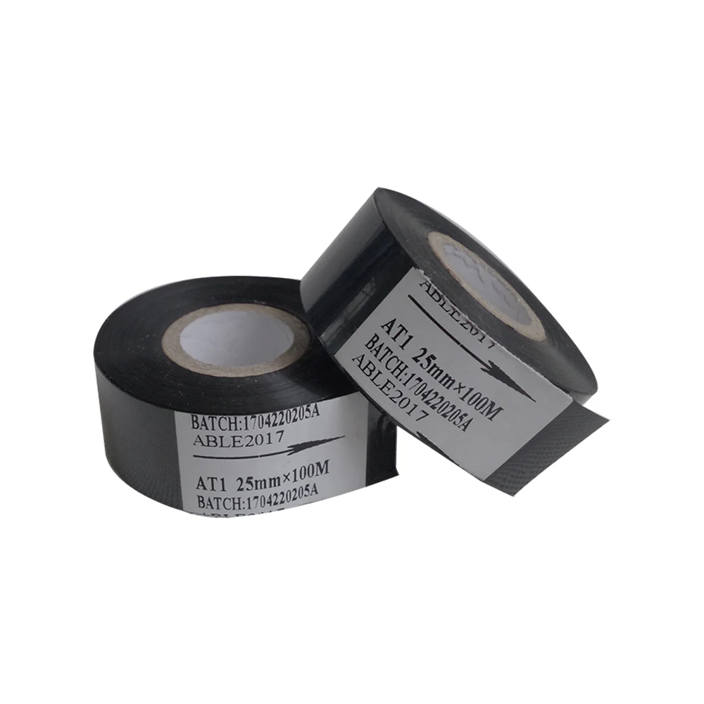 Black color ribbon printer foil for coding printer