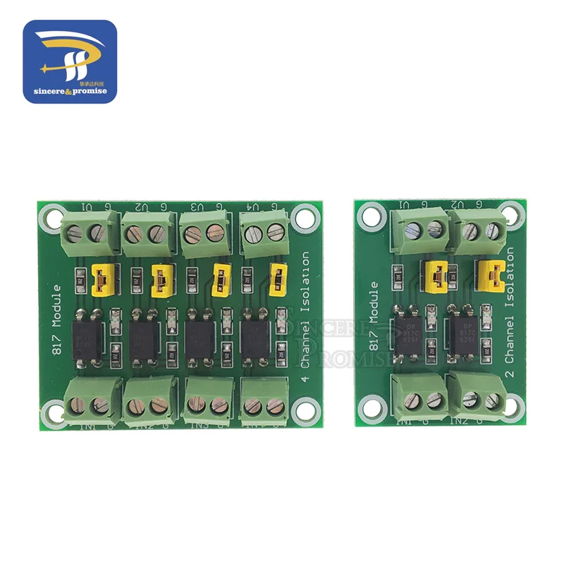 PC817 3,3 V-30 V 2-Wege 4 8-Kanal-Optokoppler-Isolationsplatine Spannungswandler-Adapter-Treiber Photoelektrisch isoliertes Modul – Detail 12