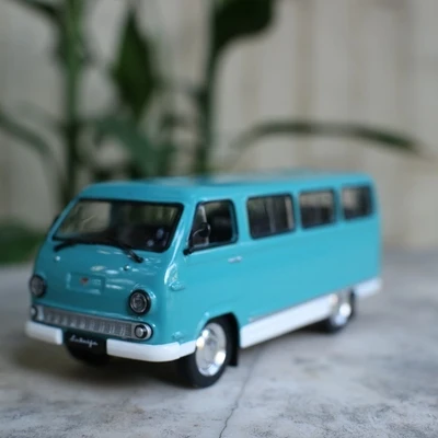 1:43 Former Soviet van, car model, out-of-print collection, gift, birthday present