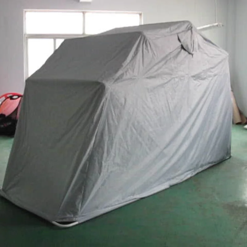 outdoor the motorcycle shelter storage cover tent garage with metal frame waterproof protection