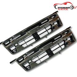 ORIGINAL STYLE FRONT RACING GRILLE GRILLS ASB CHORMED BUMPER MASK COVER FIT FOR ISUZU D-MAX DMAX 2006-2011 GRILLE AUTO PARTS