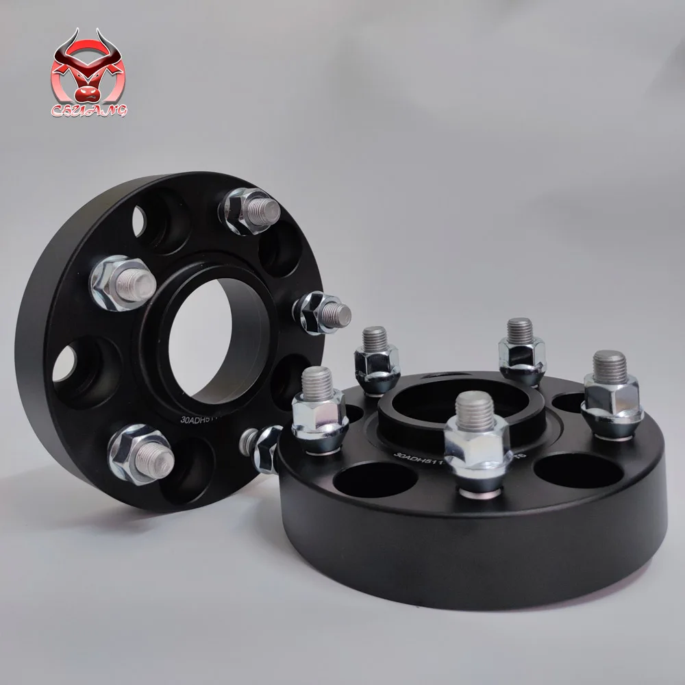 Wheel Spacers 5x108 Hubcentric 63.4 Forged Aluminum Adapter 15-30mm Kit For Car Ford Kuga Focus Mondeo C-MAX S-MAX Separadores