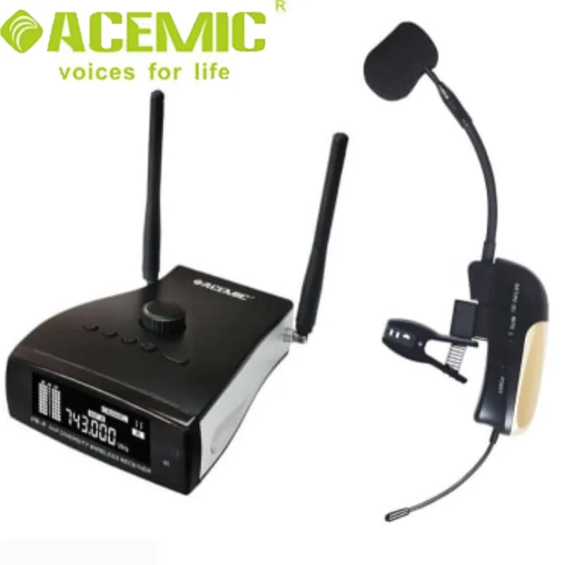 ACEMIC PR-8/ST-4 wireless saxophone microphone for trumpet and trombone