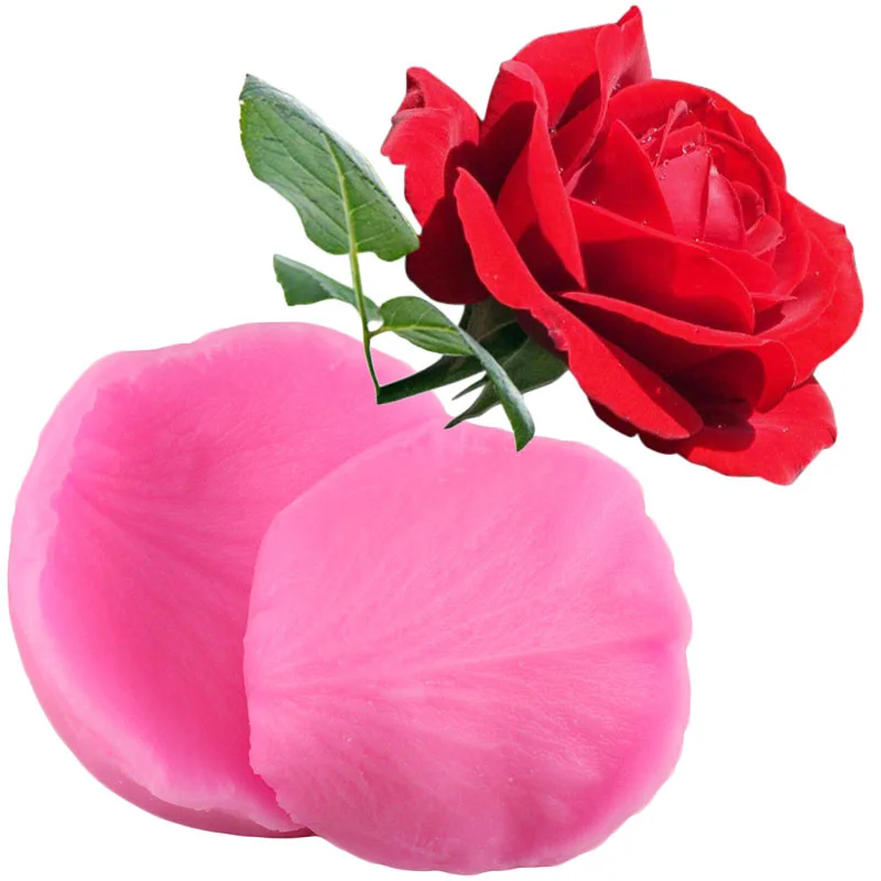 19 Style Flower Petal Leaf Silicone Mold Fondant Cake Decorating Tools Flower Making Polymer Clay Candy Chocolate Gumpaste Mould
