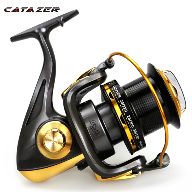 

Catazer 12BB+1RB Long Cast Round Large Sea Pole Fishing Reel Spinning Wheel Fishing Reel Sea Fishing Reel Fishing Reel