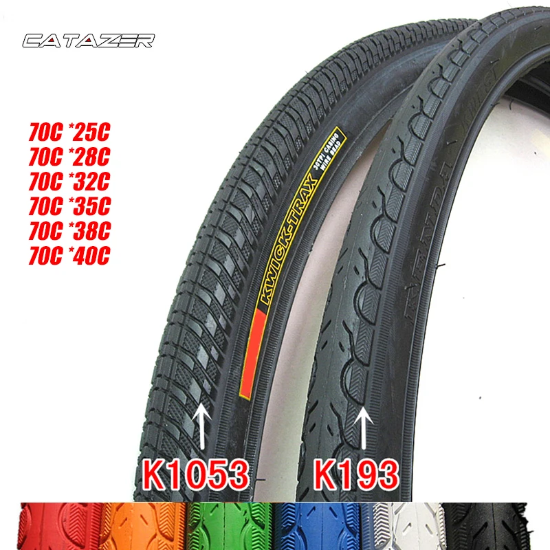 K193 Road Bike Tires 700C *25C/28C/32C/35C/38C/40C K1053 Cruisers Bike Tyre Track Bike Fixed Bicycle Tires