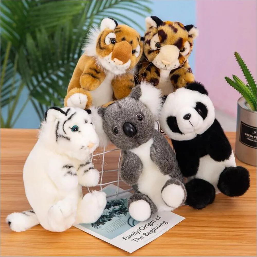 

Children Plush Stuffed Toy Birthday Gift Cartoon Tiger Panda Koala Lion Animals