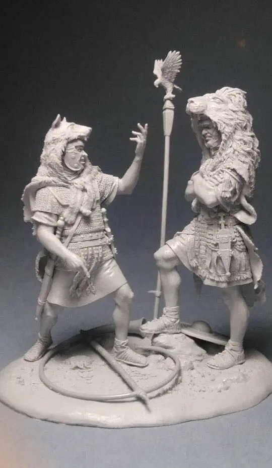 1/24  Resin Model Figure GK，Unassembled and unpainted kit