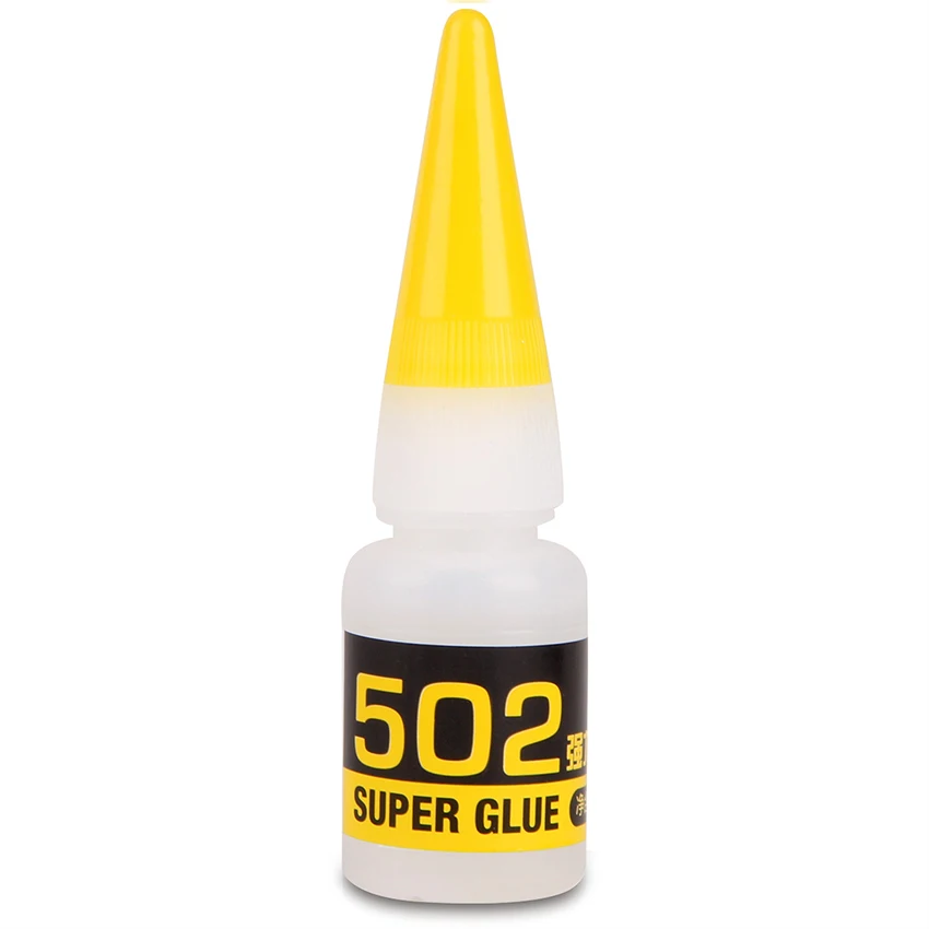 Super 502 Glue, Clear, 8g, Quick-drying Glue Plastic & Rubber Instant Adhesive Strong Adhesive Glue for Metal Wood Leather