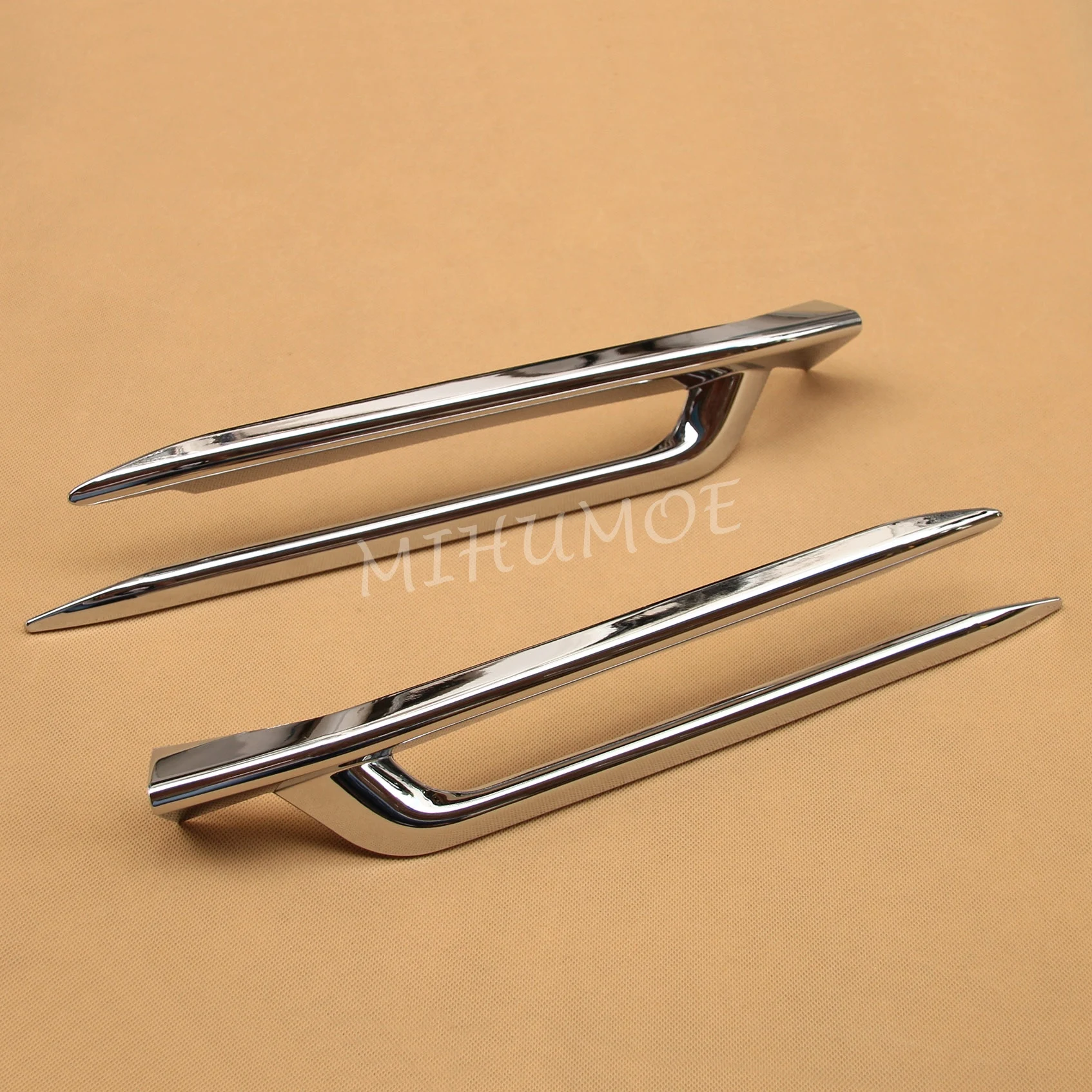 Front Fog Light Strips For Honda Accord 2018 2019 2020 10 Generation Chrome Lamp Cover Accessories