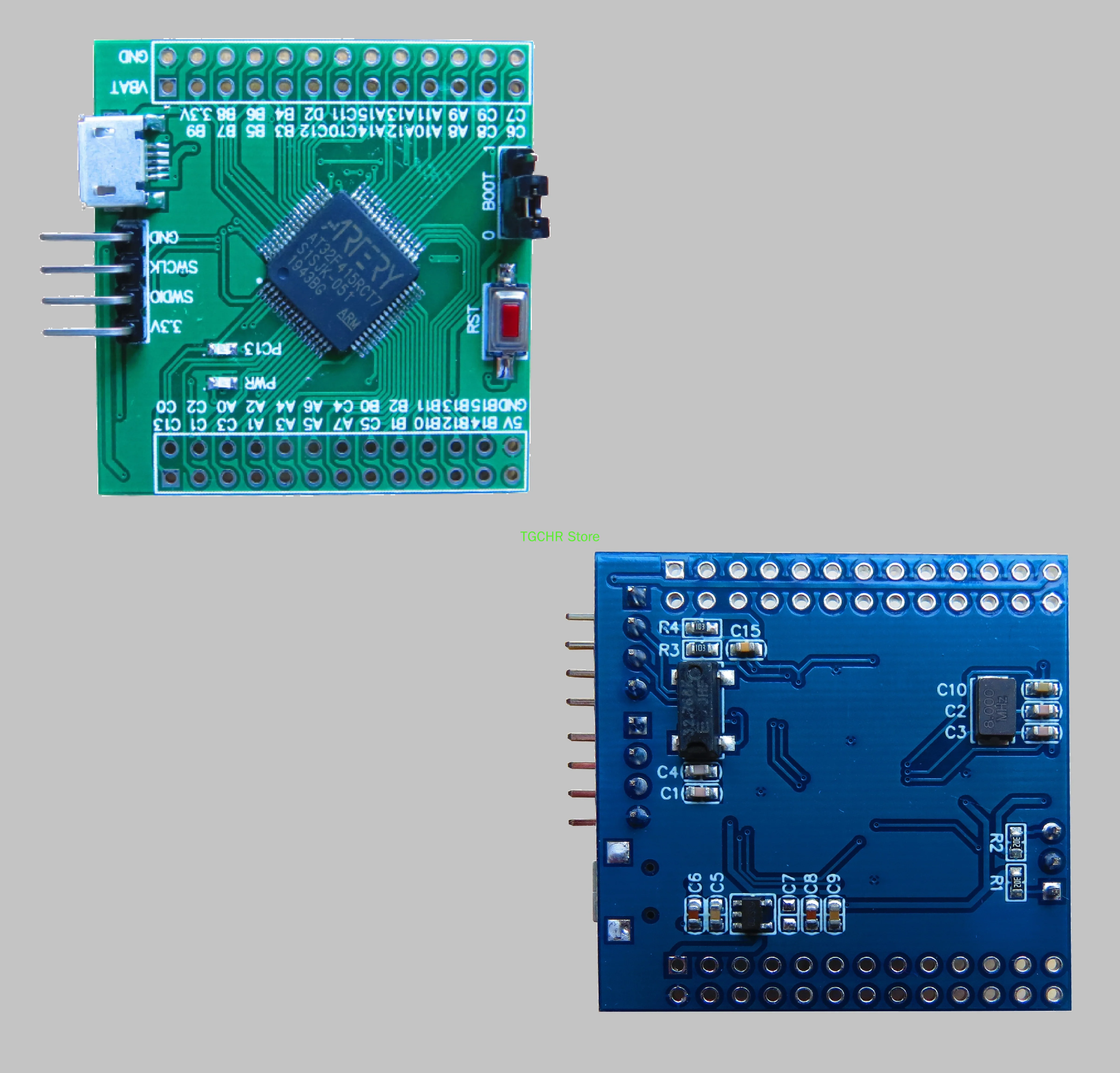 

New AT32F415RCT7 Core Board Replaces STM32 Yateli F072 Minimum System Rbt6 Development Board