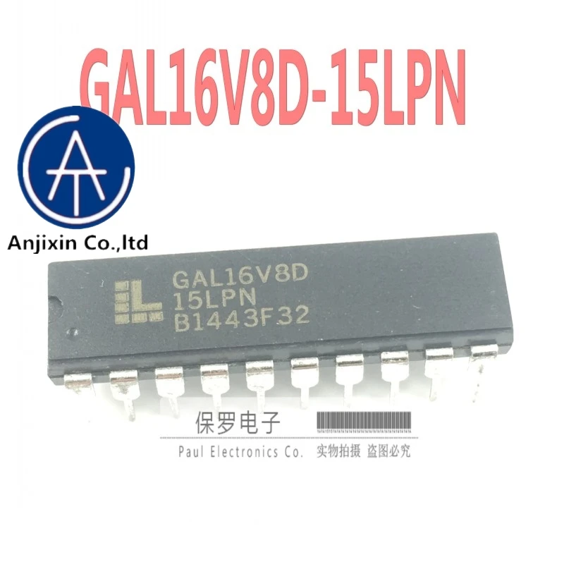 

10pcs 100% orginal new real stock Programmable logic device GAL16V8D-15LPN GAL16V8D DIP-20