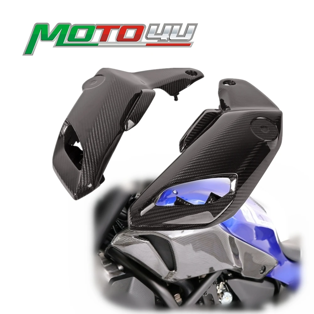 

Carbon Fiber Motorcycle Lower side Fairings Air Duct Covers For Yamaha MT07 MT-07 MT 07 2018 2019 2020 2018+