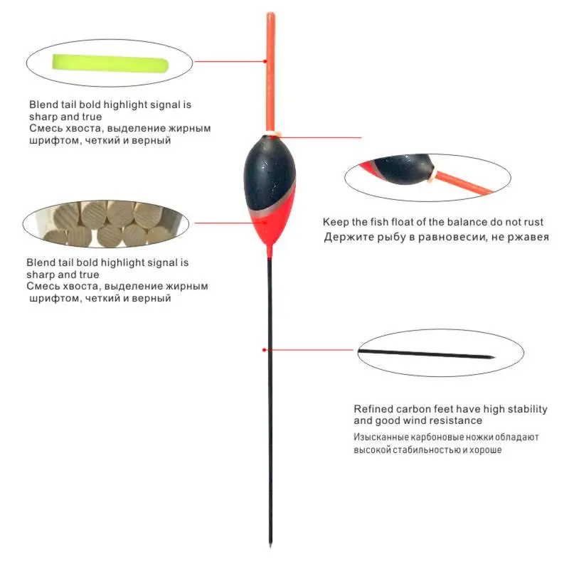 Topline Flotador vertical de pesca 18.5 gramos - imagen 3