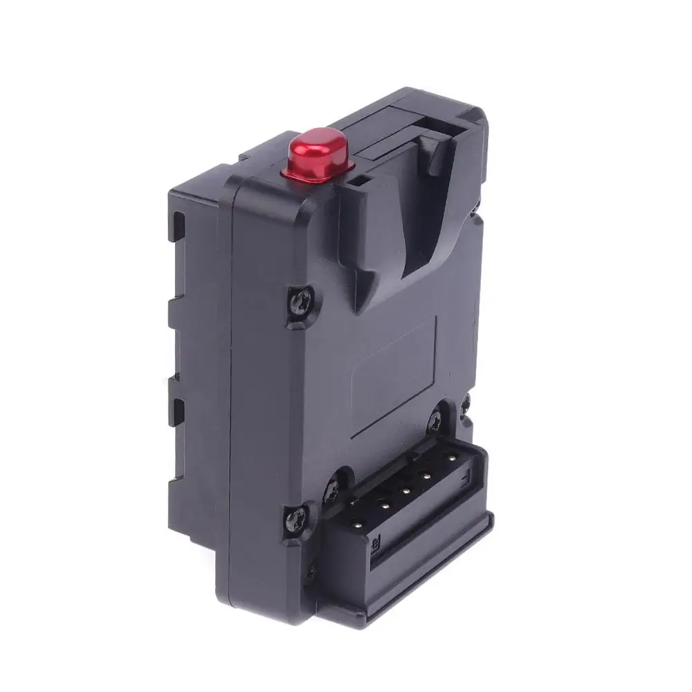 FOTGA V-Lock D-tap Battery Plate Adapter V Mount Plate for Sony NP-F Battery Monitors Cameras