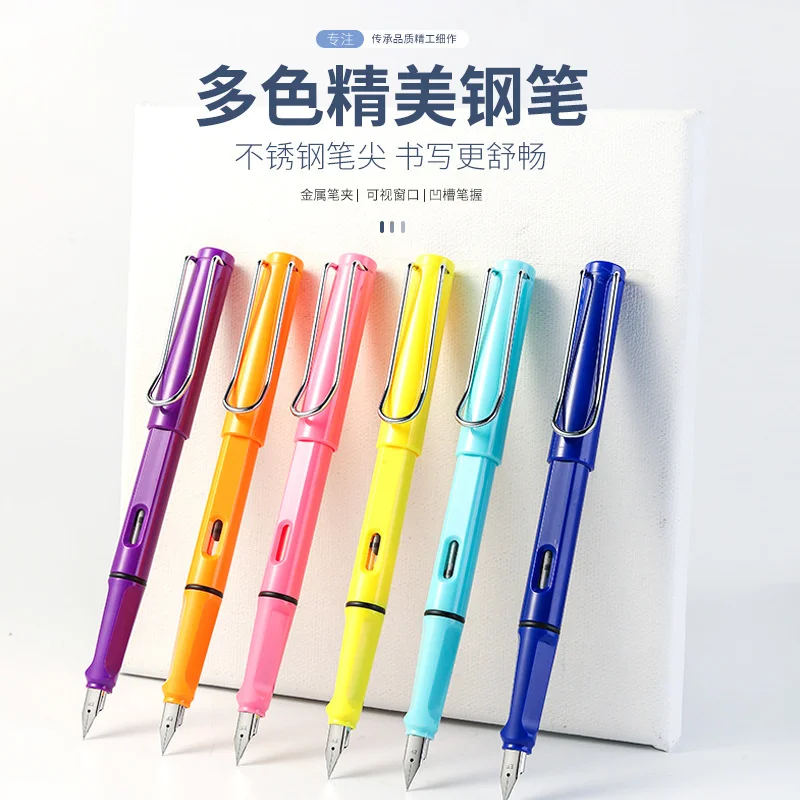 

2pcs New Arrivals, Luxury, Quality, Fashion, Various Colors, Student Office Pens, School Stationery Supplies, Writing Ink Pens