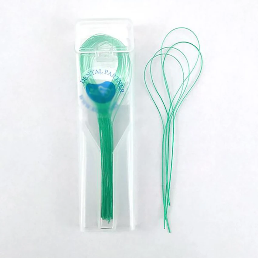 35 Pçs/set Dentes Ortodônticos Dental Floss Threaders Fio Titulares Fio Dental Dentes Cuidados de Saúde Acessórios Suprimentos