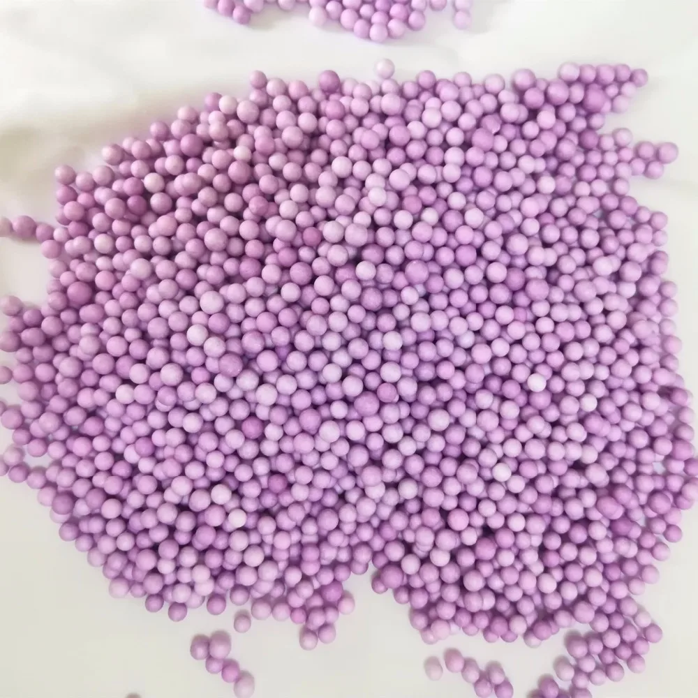 250 g/Beutel Macarons 2–3,5 mm 4–6 mm Pastell-Mini-Schaumperlen, bunte Styropor-Styropor-Füllkugeln, Basteln, DIY – Detail 37