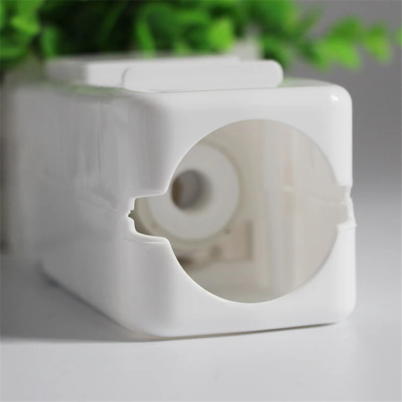 Automatic 5 Toothbrush Holder Set Wall Mount Stand Toothbrush Holder White Automatic Toothpaste Dispenser Bathroom Tools Set