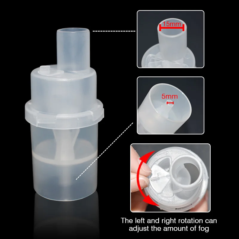 Inhaler Set Filters Medical Nebulizer Cup Adult Child Atomization Mask Catheter Medicine Accessories Healthcare for Inhalation