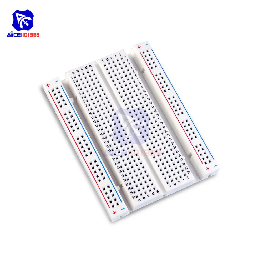 MB-102 400-Punkt-Lochplatine ohne Löten für Arduino Prototypen-Leiterplatten-Kit – Detail 4