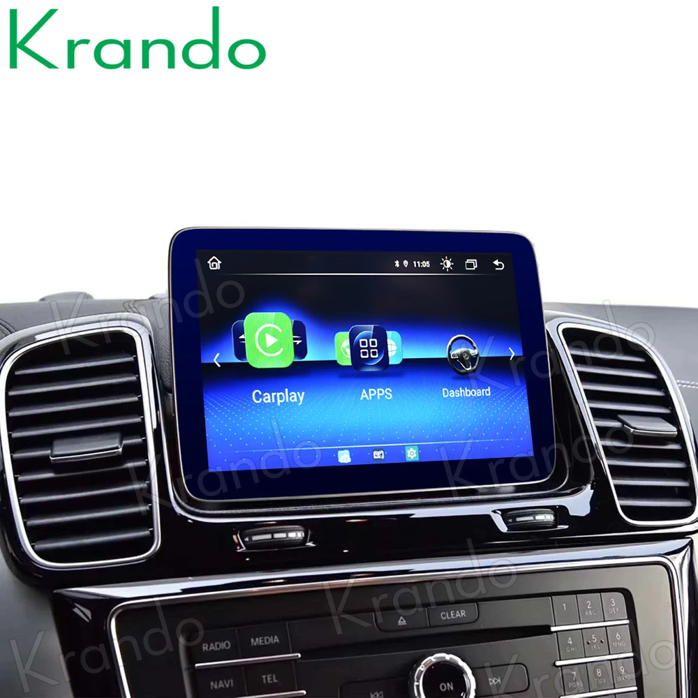 Krando 8.4 Inch Android Car Radio For Mercedes Benz ML GL GLS GLE 2011 - 2018 NTG 4.5 5.0 Autoradio Multimedia GPS Head unit