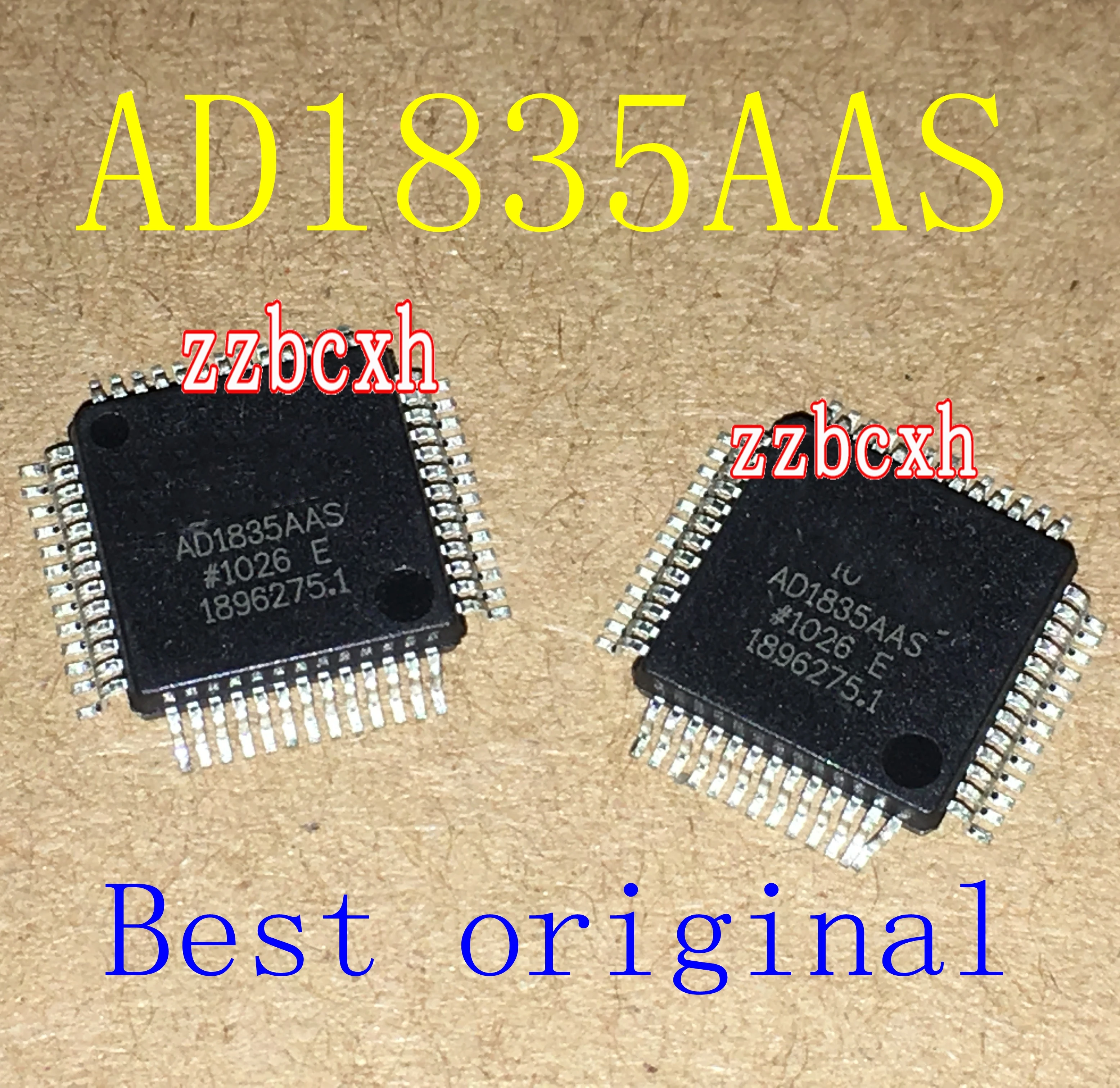 1PCS/LOT New original In Stock  AD1835AAS   QFP-52