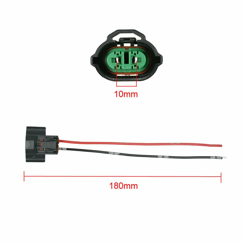 2Pcs H11 H8 adattatore connettore femmina presa cablaggio connettore filo auto adattatore spina cavo per fendinebbia