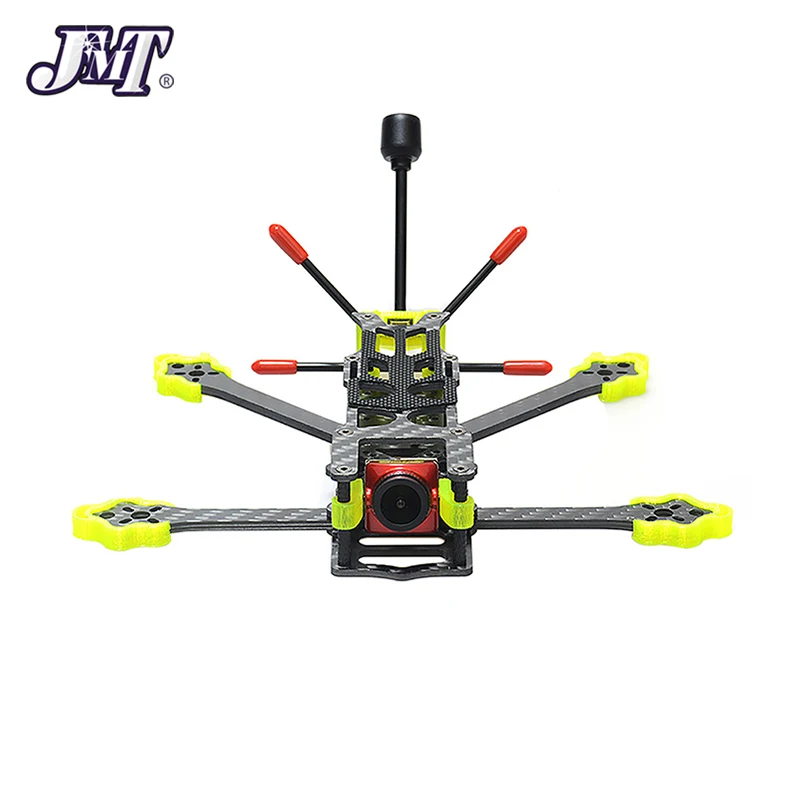 JMT DIY 218MM 169MM Radstand 5 Zoll 4 Zoll LR4 LR5 Long Range Rahmenkit für DJI O4 Wide FlyFox No.15 FPV Racing RC Drohne – Detail 2