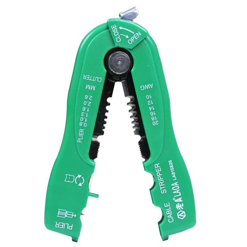 LAOA Multi-functional Wire Stripper Portable Handheld Stripping Pliers Brand Mini Wire Stripper wire nippers